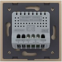Выключатель Livolo VL-FC1NY-2GAP фото №3 — интернет-магазин Desire.md