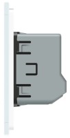 Выключатель Livolo VL-FC1SNY-2GWP фото №2 — интернет-магазин Desire.md