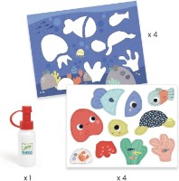 Набор для творчества Djeco Collage Carton DJ09874 фото №3 — интернет-магазин Desire.md