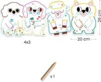 Colorare Djeco Domestic Animals DJ00061 imaginea #3 — magazin online Desire.md