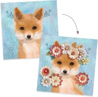 Set pentru creativitate Djeco Floral Wreaths DJ09454 imaginea #3 — magazin online Desire.md