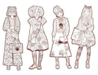 Раскраска для детей Djeco Nina & Friends DJ09548 фото №3 — интернет-магазин Desire.md