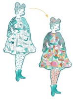 Carte de colorat pentru copii Djeco Rebekka & Friends DJ09545 imaginea #2 — magazin online Desire.md