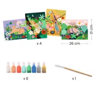 Set de decorare Djeco Tropical Forest DJ08968 imaginea #3 — magazin online Desire.md