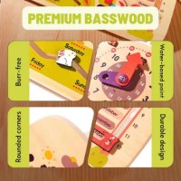 Joc educativ Mideer Calendar with Clock MD4251 imaginea #6 — magazin online Desire.md