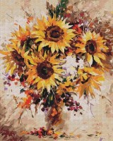 Картина по номерам Brushme Натюрморт с подсолнухами (BS51415) фото №1 — интернет-магазин Desire.md