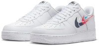 Ghete pentru bărbați Nike Air Force 1 07 White/Midnight Navy, s.43 imaginea #1 — magazin online Desire.md