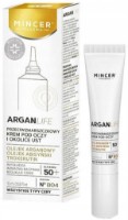 Крем для кожи вокруг глаз Mincer Pharma Argan Life Eye & Lip Cream N804 15ml