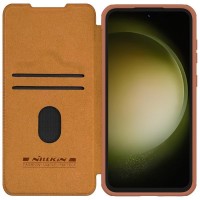Чехол Nillkin Samsung S23 FE Qin Pro LC Brown фото №3 — интернет-магазин Desire.md