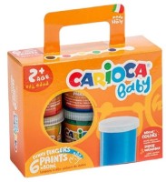 Художественные краски Carioca Baby Finger 80ml (53228) 6pcs