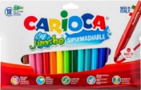 Набор фломастеров Carioca Jumbo (53187) 18pcs