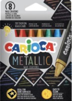 Creioane de ceară Carioca Metalic (53258) 8pcs