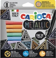 Набор фломастеров Carioca Metallic Fine (53255) 8pcs