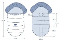 Husa de iarnă pentru copii La Millou Uni Heartbeat Pink imaginea #5 — magazin online Desire.md