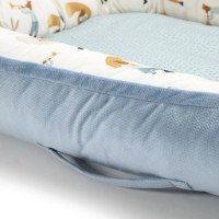 Гнездо для малыша La Millou Velvet Collection Heartbeat Blue Music фото №3 — интернет-магазин Desire.md