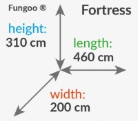 Игровой комплекс Fungoo Fortress фото №10 — интернет-магазин Desire.md