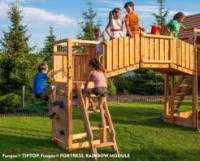 Игровой комплекс Fungoo Fortress Tiptop Rainbow фото №3 — интернет-магазин Desire.md