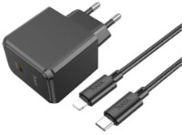 Зарядное устройство Hoco CS13A Ocean Type-C to Lightning Black