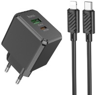 Зарядное устройство Hoco CS14A Ocean Type-C to Lightning Black