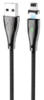 Cablu USB Hoco U75 Blaze Lightning Black