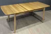 Обеденный стол MobiCasa Mary 120/160x80 Natur Wax фото №3 — интернет-магазин Desire.md