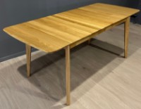 Обеденный стол MobiCasa Mary 120/160x80 Natur Wax фото №4 — интернет-магазин Desire.md