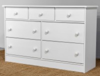 Comodă MobiCasa Lia 7 116x35x73 White imaginea #2 — magazin online Desire.md