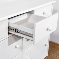 Comodă MobiCasa Lia 7 116x35x73 White imaginea #4 — magazin online Desire.md