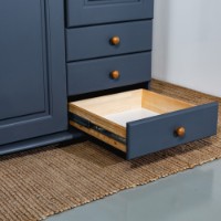 Шкаф MobiCasa Dumbo 2 99x52x183 Graphit/Antic фото №8 — интернет-магазин Desire.md