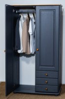 Шкаф MobiCasa Dumbo 2 99x52x183 Graphit/Antic фото №11 — интернет-магазин Desire.md