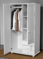 Шкаф MobiCasa Dumbo 2 99x52x183 White фото №5 — интернет-магазин Desire.md