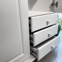 Шкаф MobiCasa Dumbo 2 99x52x183 White фото №6 — интернет-магазин Desire.md