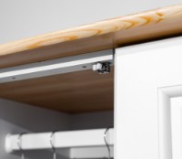 Шкаф MobiCasa Dumbo 2 99x52x183 White/Antic фото №7 — интернет-магазин Desire.md