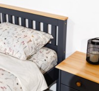 Кровать MobiCasa Hercules 160x200 Graphit/Antic фото №2 — интернет-магазин Desire.md