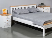 Кровать MobiCasa Hercules 160x200 White/Antic фото №2 — интернет-магазин Desire.md