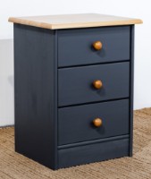 Прикроватная тумба MobiCasa Lia 2 43x58x35 Graphit/Antic фото №4 — интернет-магазин Desire.md