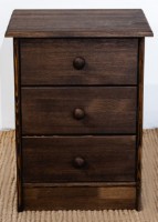 Noptieră MobiCasa Lia 2 43x58x35 Nut imaginea #1 — magazin online Desire.md