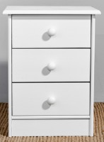 Noptieră MobiCasa Lia 2 43x58x35 White imaginea #1 — magazin online Desire.md