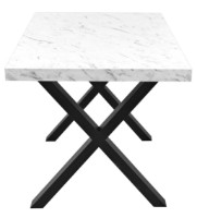 Журнальный столик Deco X-Ben 100x50 White фото №3 — интернет-магазин Desire.md