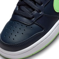 Ботинки детские Nike Court Borough Mid 2 Gs Dark Obsidian/White/Lime Blast, s.39 фото №7 — интернет-магазин Desire.md