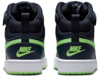 Ботинки детские Nike Court Borough Mid 2 Gs Dark Obsidian/White/Lime Blast, s.40 фото №5 — интернет-магазин Desire.md