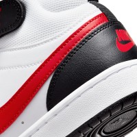 Ботинки детские Nike Court Borough Mid 2 Ps White/Black/University Red, s.29.5 фото №9 — интернет-магазин Desire.md