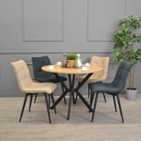 Masă pentru bucătărie Deco Fiona Sonoma imaginea #8 — magazin online Desire.md