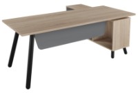 Masa de birou Deco Fusion + Box Left 2000x800/1550x400 imaginea #3 — magazin online Desire.md