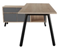 Masa de birou Deco Fusion + Box Left 2000x800/1550x400 imaginea #6 — magazin online Desire.md