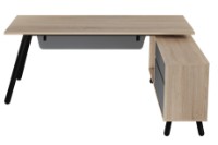 Masa de birou Deco Fusion + Box Right 2000x800/1550x400 imaginea #3 — magazin online Desire.md