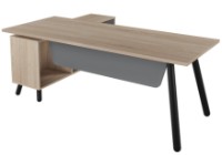 Masa de birou Deco Fusion + Box Right 2000x800/1550x400 imaginea #4 — magazin online Desire.md