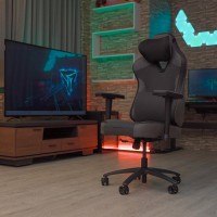Scaun gaming ThunderX3 Eaze Loft Black imaginea #4 — magazin online Desire.md