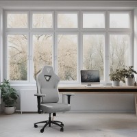 Scaun gaming ThunderX3 Eaze Loft Grey  imaginea #5 — magazin online Desire.md