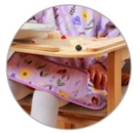 Слюнявчик BabyOno Garden (1476/01) фото №4 — интернет-магазин Desire.md